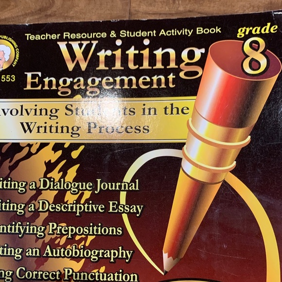 Writing Engagement Grade 8 Activity Book - Picture 3 of 8